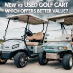 new vs used golf cart