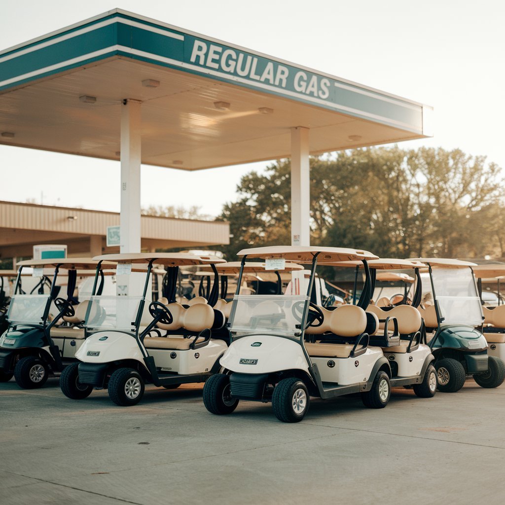 Do Golf Carts Take Regular Gas?