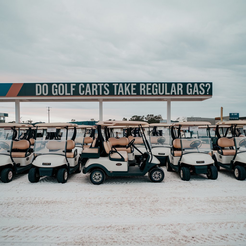 Do Golf Carts Take Regular Gas?  